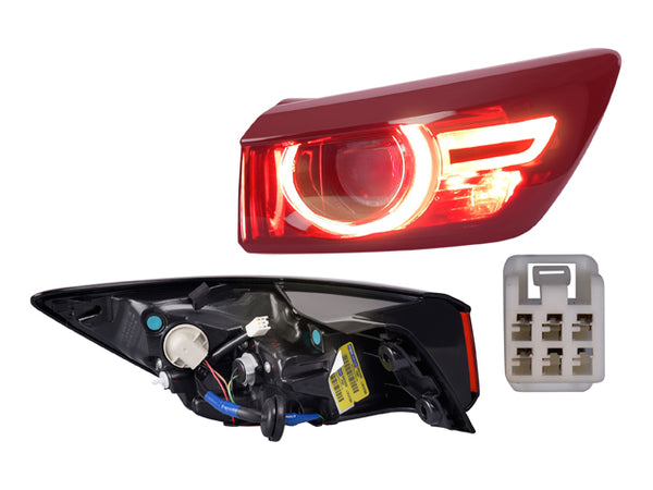 Calavera Exterior P/ Mazda Cx3 2019-2024