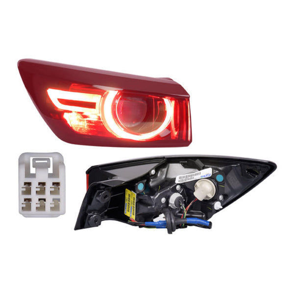 Calavera Exterior P/ Mazda Cx3 2019-2024