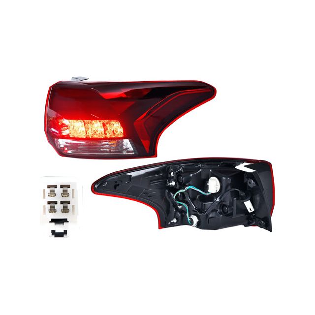 CALAVERA EXTERIOR MT OUTLANDER SE/SEL/LIMITED/HYBRID 16-22 L4 4CIL 2.0/2.4L C/LEDS DEPO DER