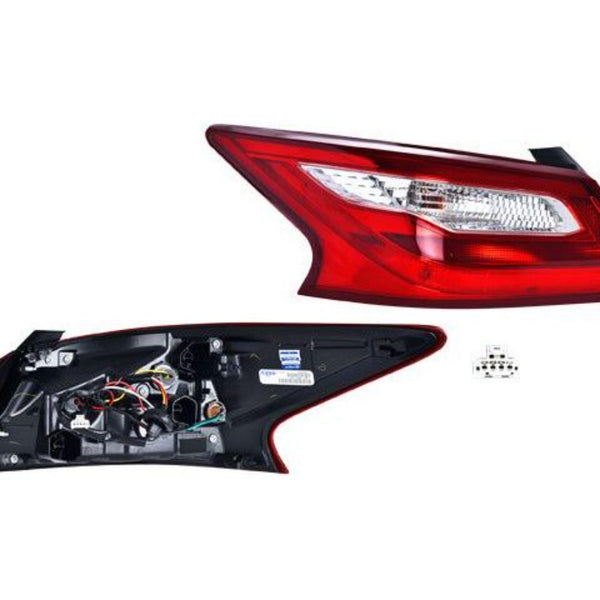 Calavera Exterior. P/ Nissan Altima 2017-2018