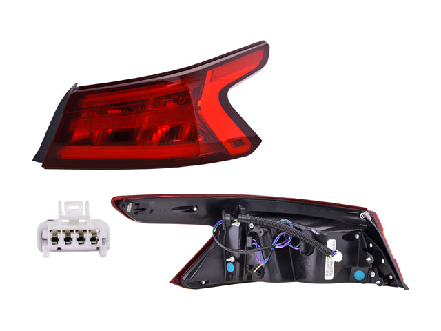 CALAVERA EXTERIOR NS MAXIMA 16-19 C/LEDS DEPO DER