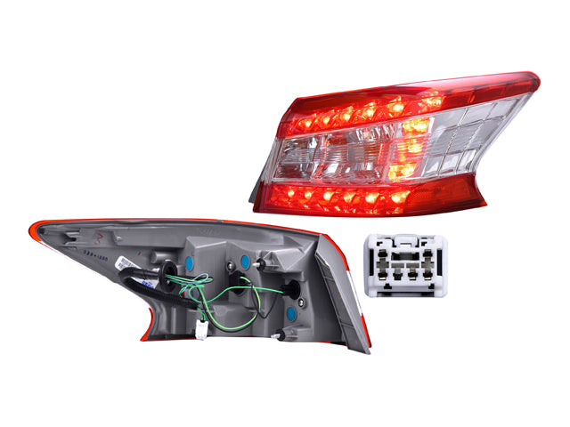 CALAVERA EXTERIOR NS SENTRA 13-16 C/LEDS DEPO DER