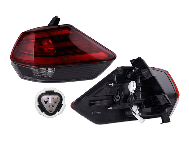 CALAVERA EXTERIOR NS X-TRAIL 18-22 AMERICANO 17-19 OBSCURA C/LEDS DEPO DER