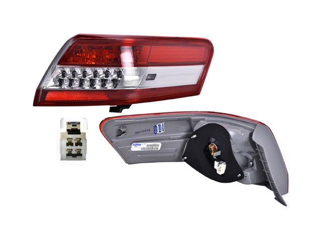 CALAVERA EXTERIOR TY CAMRY 10-11 C/LEDS C/FOCO DEPO DER