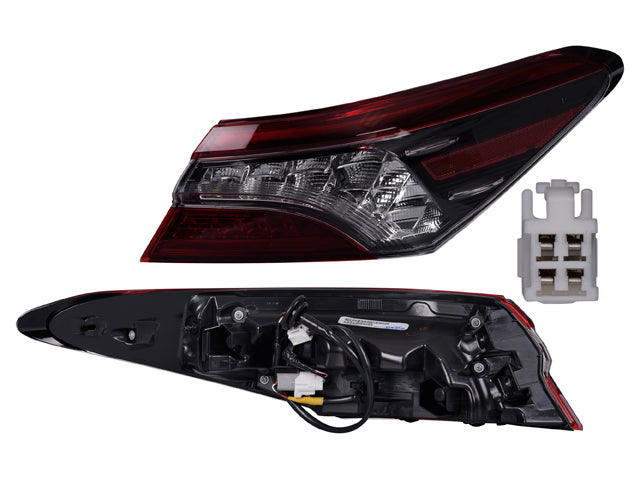 CALAVERA EXTERIOR TY CAMRY XLE/HYBRID 21-23 C/LEDS DEPO DER