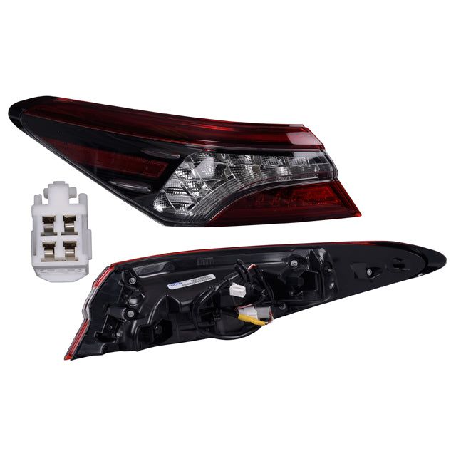 CALAVERA EXTERIOR TY CAMRY XLE/HYBRID 21-23 C/LEDS DEPO IZQ