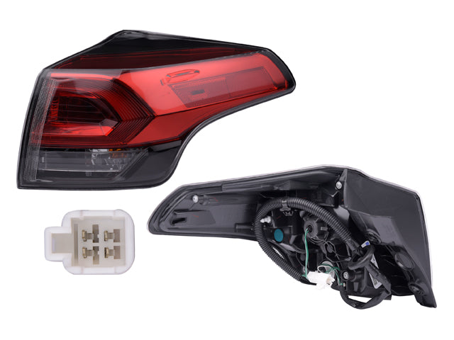 CALAVERA EXTERIOR TY RAV 4 16-18 C/LEDS DEPO DER