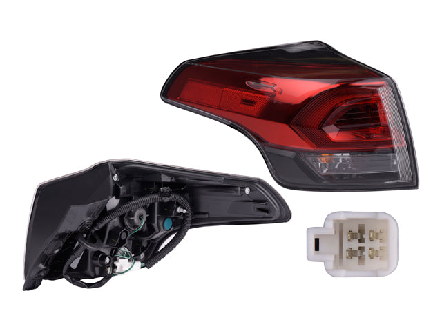 CALAVERA EXTERIOR TY RAV 4 16-18 C/LEDS DEPO IZQ