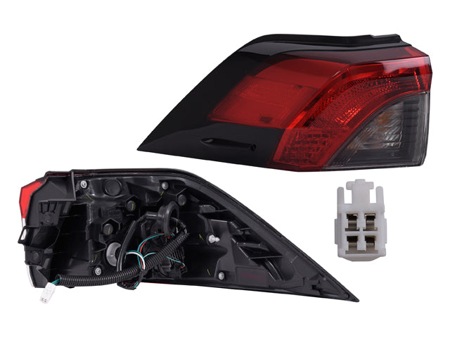 CALAVERA EXTERIOR TY RAV 4 19-24 C/LEDS C/FOCO DEPO IZQ