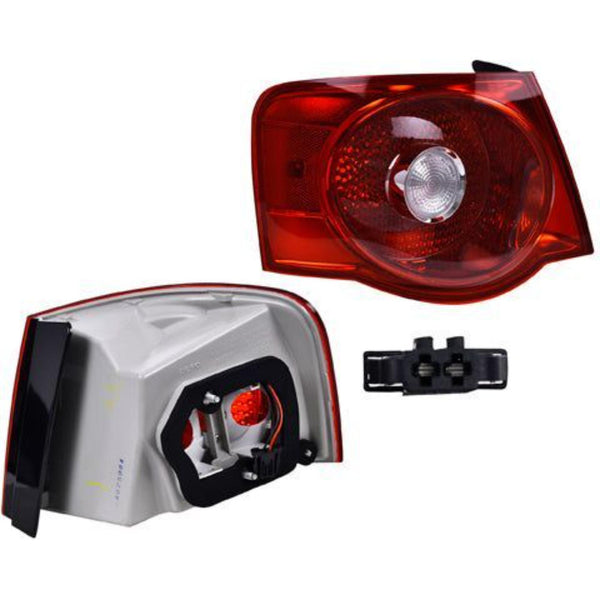 Calavera Exterior Vw Bora 05-10 S/Foco Depo Izq P/ Volkswagen Bora 2005-2010