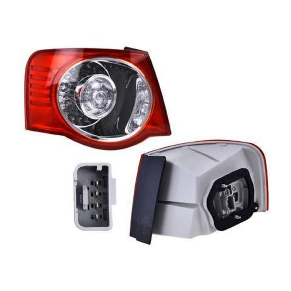 Calavera Exterior Vw Bora Con Leds Depo Izq P/ Volkswagen Bora 2005-2010