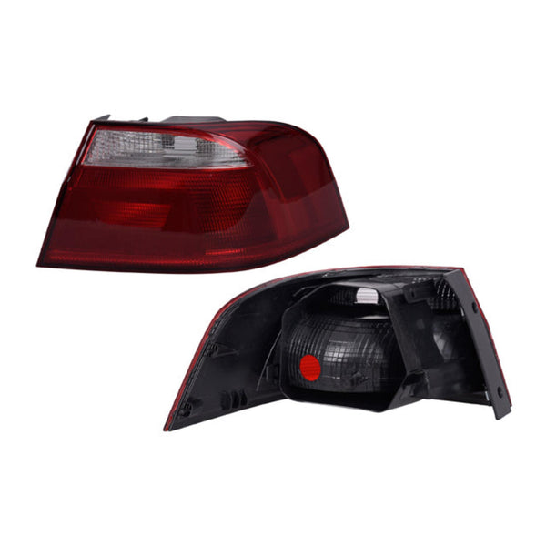 Calavera Exterior Vw Gol 13-18 4 Puertas Clara Rojo/Blanco S/Foco Cn Der