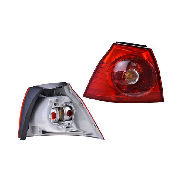 Calavera Exterior Vw Golf Gti 07-09 S/Foco Depo Izq. 
Calaver P/ Volkswagen Golf 2007-2009