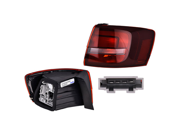 Calavera Exterior Vw Jetta 15-18 Obscura C/Leds Highline Depo Der. 

Cal P/ Volkswagen Jetta 2015-2018