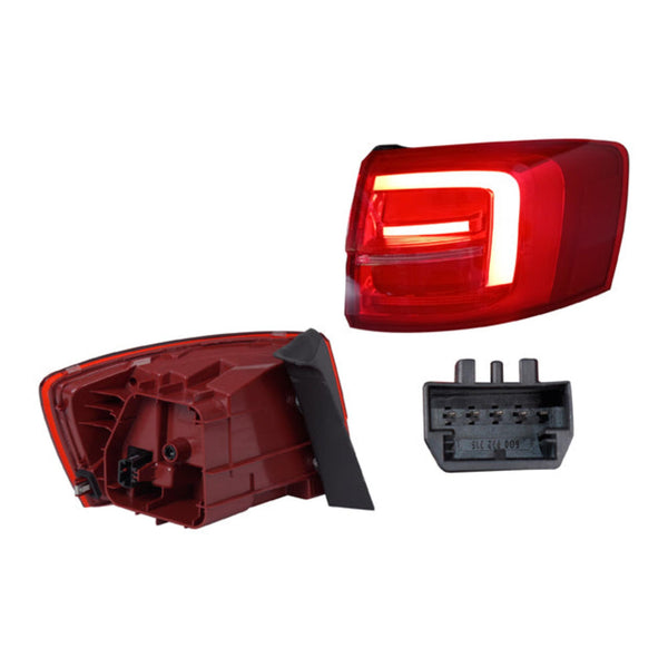 Calavera Exterior Vw Jetta Gli C/Leds Cn Der P/ Volkswagen Jetta 2015-2017