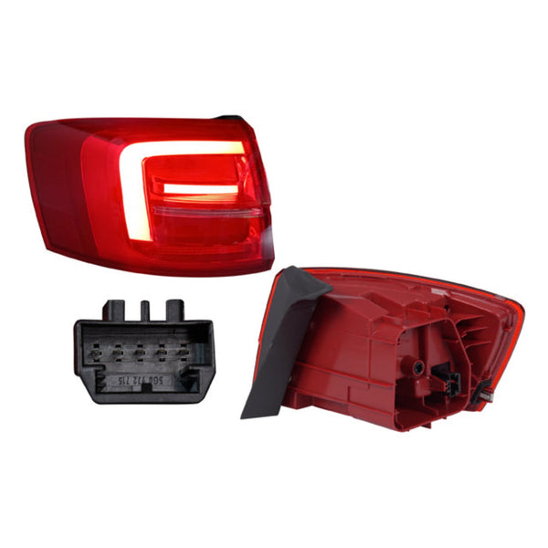 Calavera Exterior Vw Jetta Gli 15-17 C/Leds Cn Izq P/ Volkswagen Jetta 2015-2017
