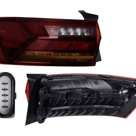 CALAVERA EXTERIOR VW JETTA 19-21 C/LEDS TYC IZQ