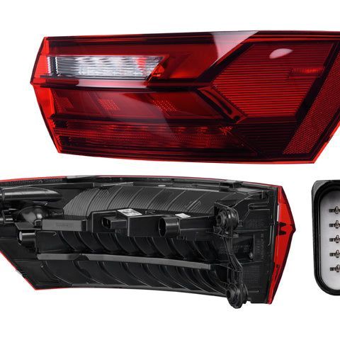 CALAVERA EXTERIOR VW JETTA 21-24 C/LEDS ORIGINAL DER