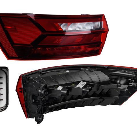 CALAVERA EXTERIOR VW JETTA 21-24 C/LEDS ORIGINAL IZQ