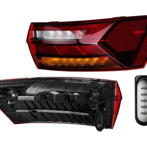 CALAVERA EXTERIOR VW JETTA 19-20 C/LEDS ORIGINAL DER