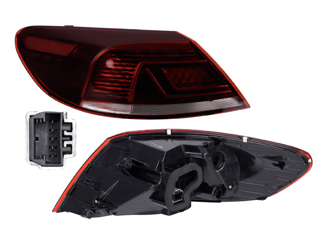 CALAVERA EXTERIOR VW PASSAT CC 13-15 C/LEDS S/FOCO DEPO IZQ