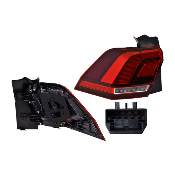 Calavera Exterio P/ Volkswagen Tiguan 2018-2021
