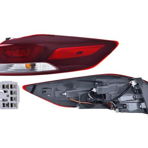 Calavera Exterior P/ Hyundai Elantra 2017-2018