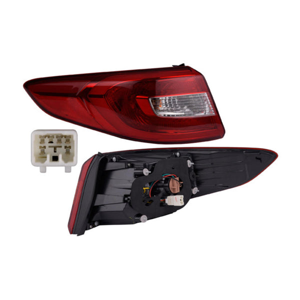 Calavera Exterio P/ Hyundai Sonata 2015-2017