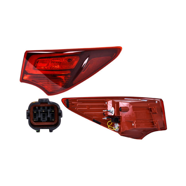 Calavera Exterio P/ Hyundai Santa Fe 2017-2018