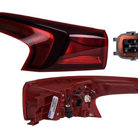 Calavera Exterior Hy Santa Fe Con Foco Depo Izq P/ Hyundai Santa Fe 2019-2020