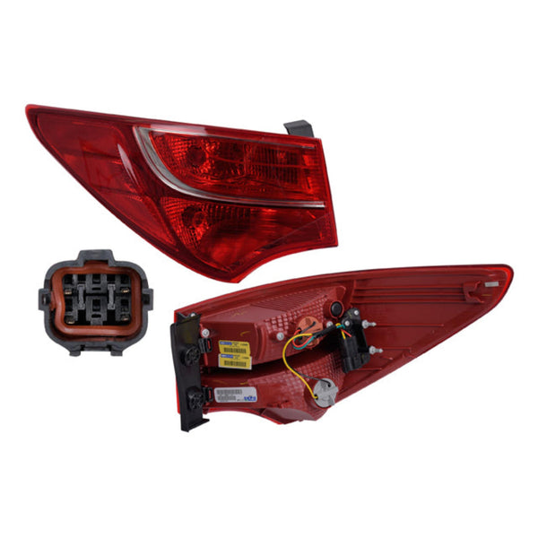 Calavera Exterior P/ Hyundai Santa Fe 2013-2016