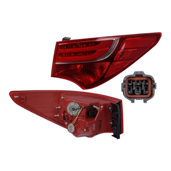 Calavera Exterio P/ Hyundai Santa Fe 2013-2016