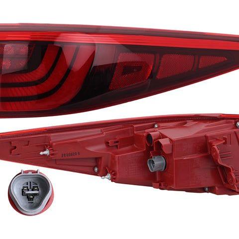 Calavera Exterior Ki Sportage 16-18 C/Leds S/Arnes Depo Der P/ Kia Sportage 2016-2018