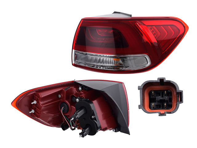 CALAVERA EXTERIOR KI SORENTO 16-18 C/LEDS C/FOCO DEPO DER