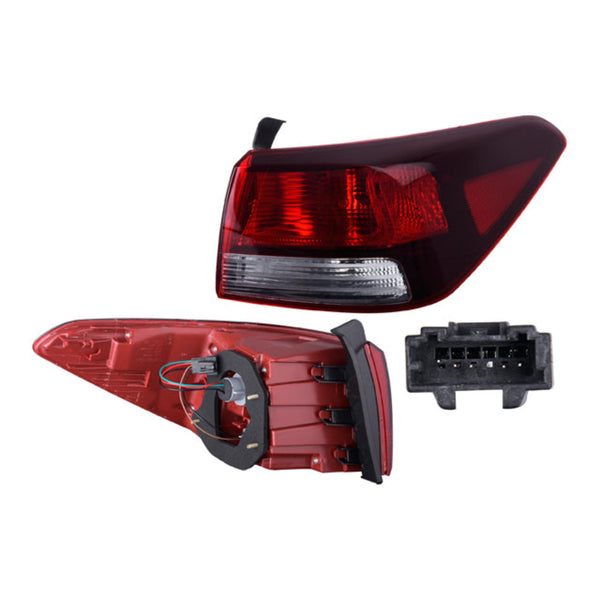 Calavera Exterior Ki Rio 18-23 4 Puertas S/Foco Cn Der P/ Kia Rio 2018-2023