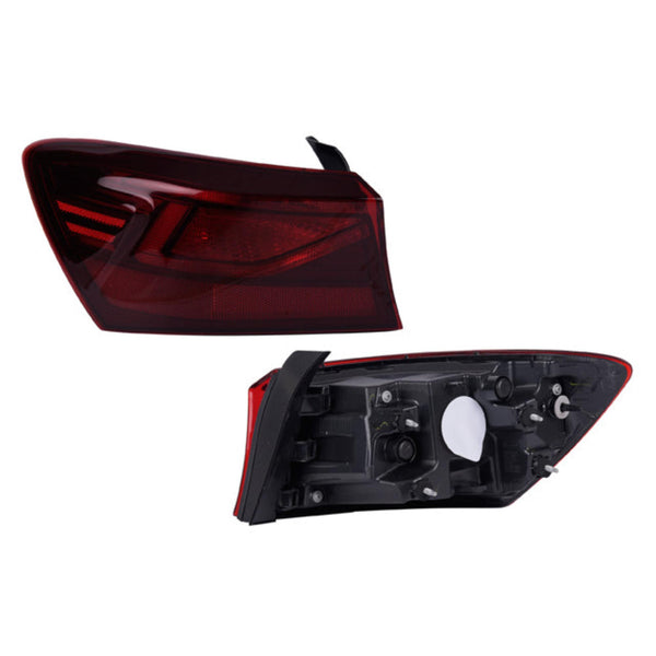 Calavera Exterior Ki Forte 4 Puertas S/Foco S/Leds Depo Izq P/ Kia Forte 2019-2021