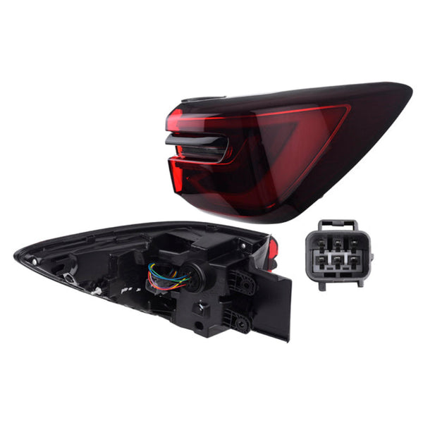 CALAVERA EXTERIOR MG RX5 24 C/LEDS CN DER