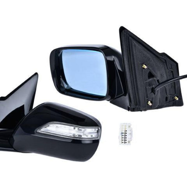 ESPEJO AC MDX 10-13 ELECTRICO C/DESEMPANANTE C/DIRECCIONAL C/MEMORIA P/PINTAR BASE/SPORT V6 6 CILINDROS 3.7L 4 PUERTAS 11 PINES IZQ
