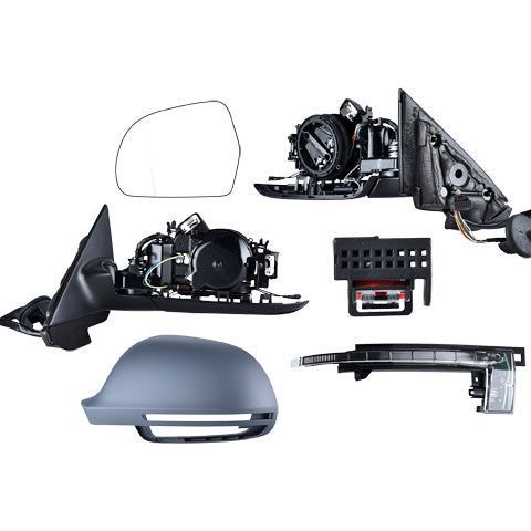 ESPEJO AD A3 09-10 3 PUERTAS ELECTRICO C/DESEMPANANTE C/DIRECCIONAL P/PINTAR 7 PINES TFSI 2.0/TFSI 2.0 QUATTRO/TDI 2.0 16V QUATTRO/TDI 2.0 16V/TDI 1.9/1.6/TDI 2.0/TFSI 1.8 IZQ