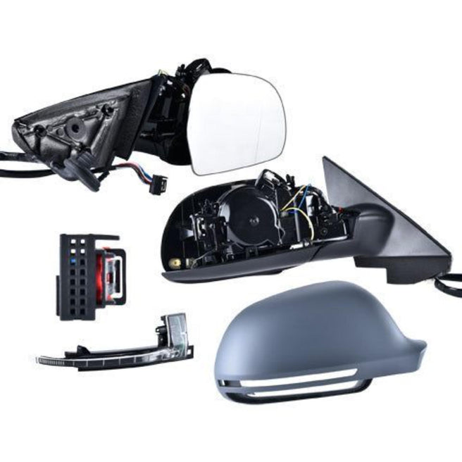 ESPEJO AD A3 09-13 5 PUERTAS ELECTRICO ABATIBLE C/DESEMPANANTE C/DIRECCIONAL P/PINTAR TDI/SPORTBACK/S/BASE 11 PINES DER
