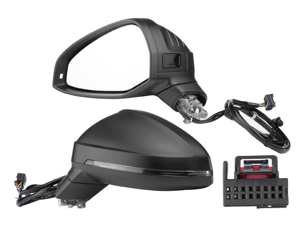 ESPEJO AD A4 17-19 ELECTRICO C/DESEMPANANTE C/DIRECCIONAL C/SENSOR DE PROXIMIDAD P/PINTAR 8 PINES DYNAMIC/KOMFORT/PREMIUM/PLUS/PRESTIGE/PROGRESSIV/S LINE/SELECT/TECHNIK IZQ