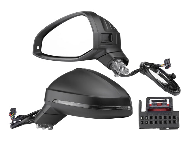 ESPEJO AD A4 17-19 ELECTRICO C/DESEMPANANTE C/DIRECCIONAL C/SENSOR DE PROXIMIDAD P/PINTAR 8 PINES DYNAMIC/KOMFORT/PREMIUM/PLUS/PRESTIGE/PROGRESSIV/S LINE/SELECT/TECHNIK IZQ