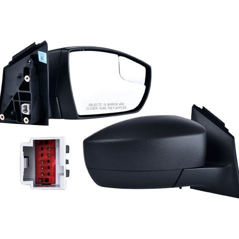 Espejo Electrico Con Punto Ciego P/ Ford Focus 2012-2014