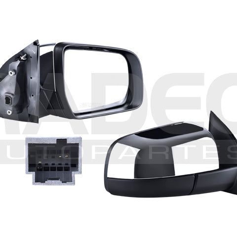 Espejo Electrico Cromado P/ Ford Ranger 2013-2020