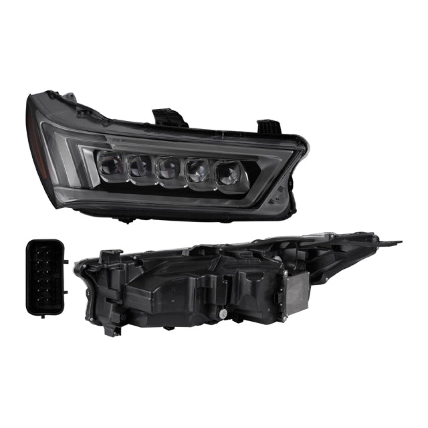 Faro Ac Mdx 17-20 Full Led Depo Der P/ Acura Mdx 2017-2020