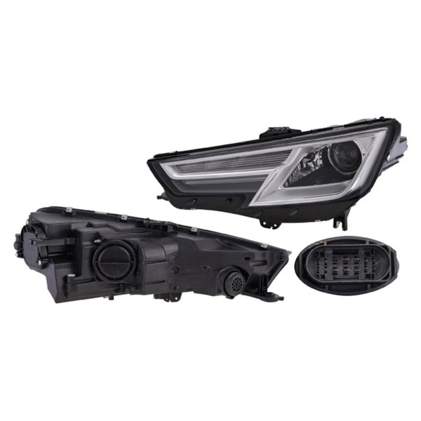 Faro Ad A4 17-18 Electrico C/Motor P/Foco Xenon C/Leds 11 Pines S/Foco Depo P/ Audi A4 2017-2018