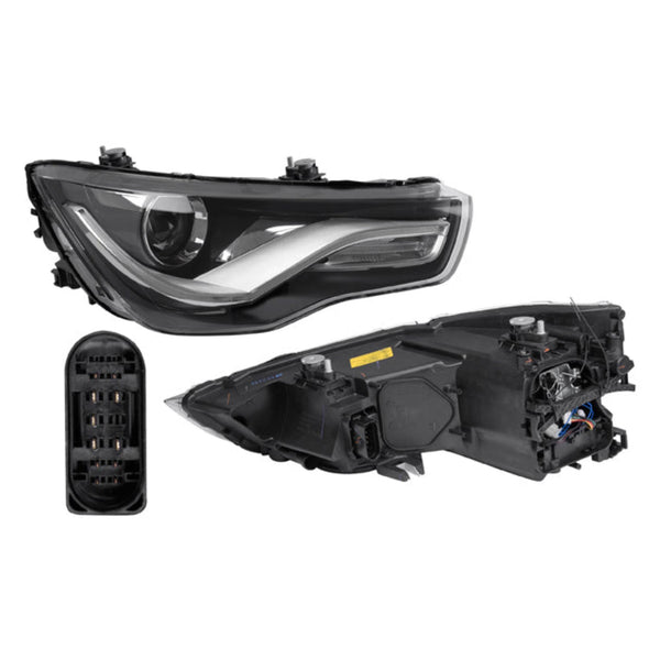 Faro Ad A1 11-15 Electrico C/Motor C/Leds P/Foco Xenon Depo Der P/ Audi A1 2011-2015
