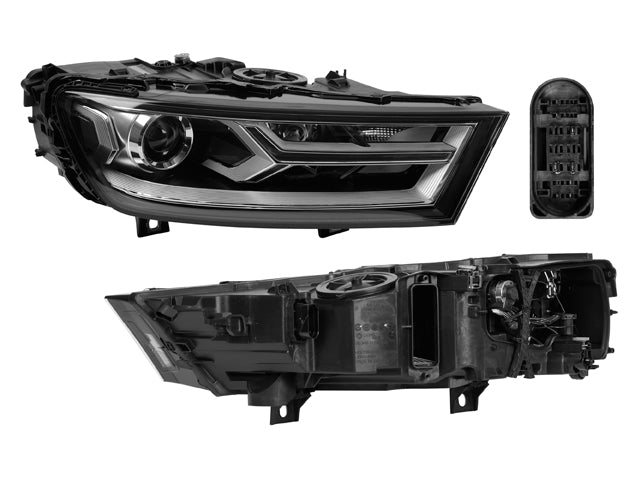 FARO AD Q7  16-19 ELECTRICO C/MOTOR C/LEDS P/FOCO XENON S/FOCO DEPO DER