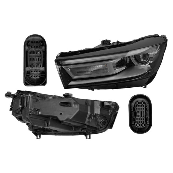 Faro Ad Q5 Electrico C/Motor C/Leds P/Foco Xenon Depo Izq P/ Audi Q5 2018-2020