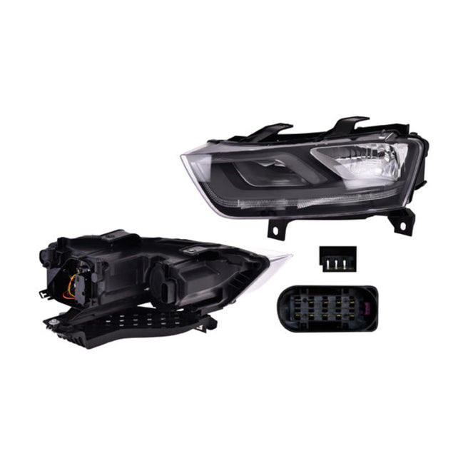 Faro Izquierdo para Audi Q3 2013 Sin foco Con motor Eléctrico